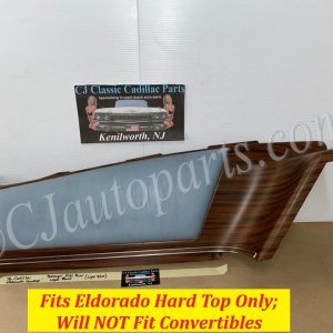 OEM 1974 1975 1976 1977 1978 Cadillac Eldorado HardTop RIGHT PASSENGER SIDE REAR UPPER QUARTER DOOR PANEL TRIM