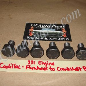 OEM 1949 1950 1951 1952 1953 1954 Cadillac Deville Eldorado Fleetwood 331 Engine FLYWHEEL TO CRANKSHAFT MOUNTING BOLTS ~ SET OF 6