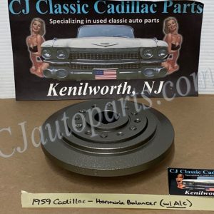 OEM 1958 1959 1960 1961 1962 58 59 60 61 62 Cadillac 390 Engine Deville Eldorado Fleetwood HARMONIC BALANCER DAMPER (A/C CARS)