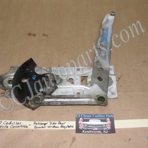 OEM 1967 Cadillac Deville Convertible RIGHT PASSENGER SIDE REAR QUARTER WINDOW REGULATOR