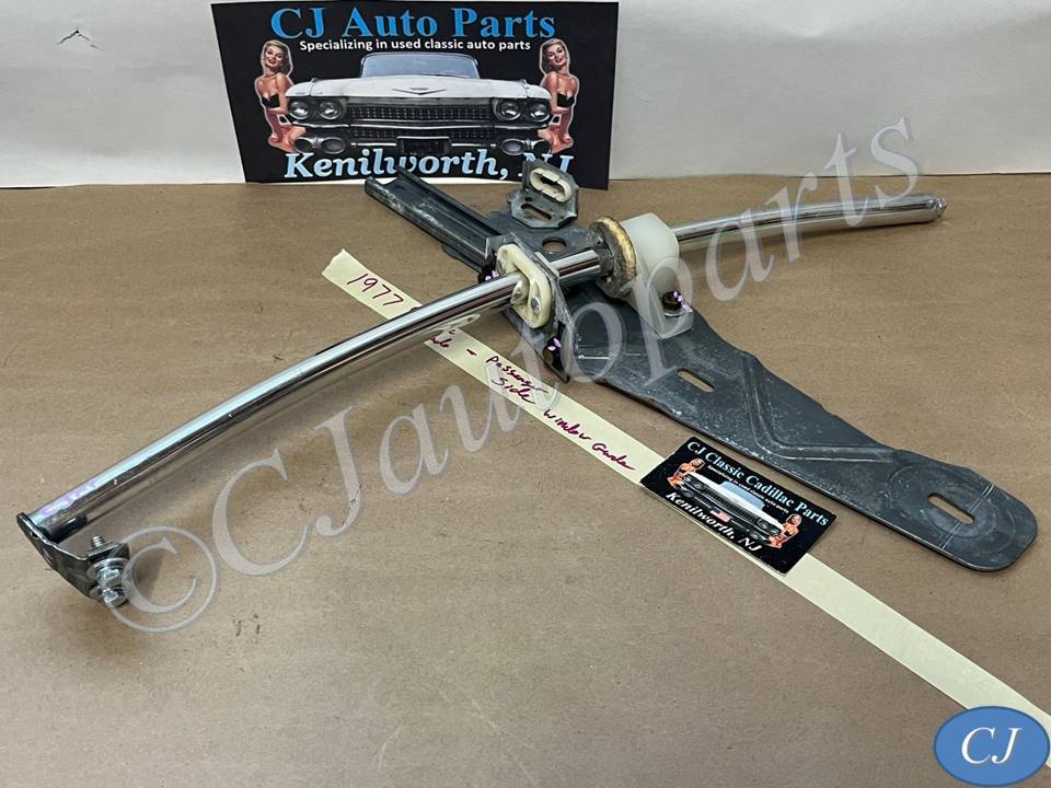 OEM 1971 1972 1973 1974 1975 1976 Cadillac Coupe Deville Eldorado Calais 1977 1978 Eldorado RIGHT FRONT DOOR WINDOW GUIDE TUBE LOWER SASH GUIDE #9669422/#9669418