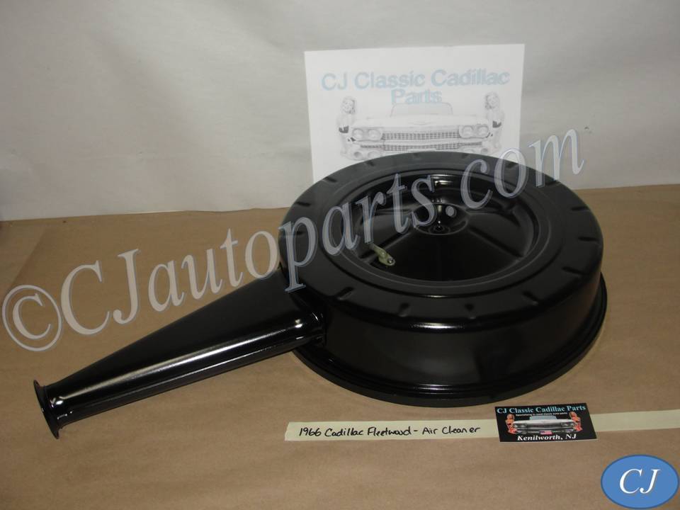 OEM 1966 Cadillac Deville Eldorado Calais Fleetwood Brougham AIR CLEANER LID BASE ASSEMBLY (CARS W/AIR RIDE) #6421307