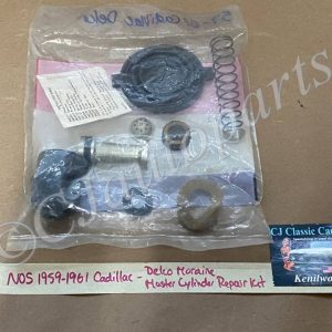 NOS 1959 1960 1961 CADILLAC DEVILLE ELDORADO FLEETWOOD DELCO MORAINE MASTER CYLINDER REBUILD KIT #5463669/#172-152