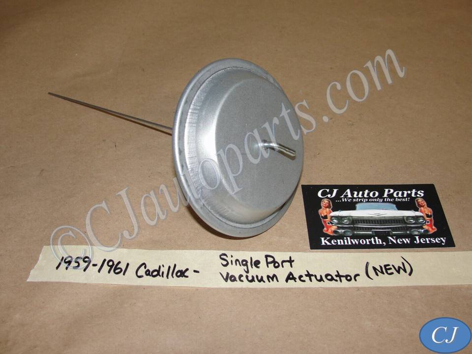 NEW 1959 1960 1961 Cadillac Deville Eldorado Fleetwood HVAC BOX A/C HEATER VACUUM ACTUATOR POD SINGLE PORT