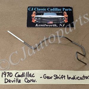 OEM 1969 1970 Cadillac Deville Fleetwood Calais TILT STEERING COLUMN GEAR SHIFT INDICATOR NEEDLE POINTER ROD #1494116