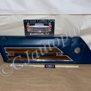 OEM 1971 1972 Cadillac Sedan Deville Fleetwood Calais 4 Door LEFT DRIVER SIDE FRONT UPPER DOOR PANEL TRIM DARK BLUE
