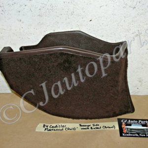 OEM 1977 1978 1979 1980 1981 982 1983 1984 1985 1986 1987 1988 1989 1990 1991 1992 Cadillac Fleetwood Deville RWD RIGHT PASSENGER SIDE KICK PANEL WASTE BASKET TRASH CAN