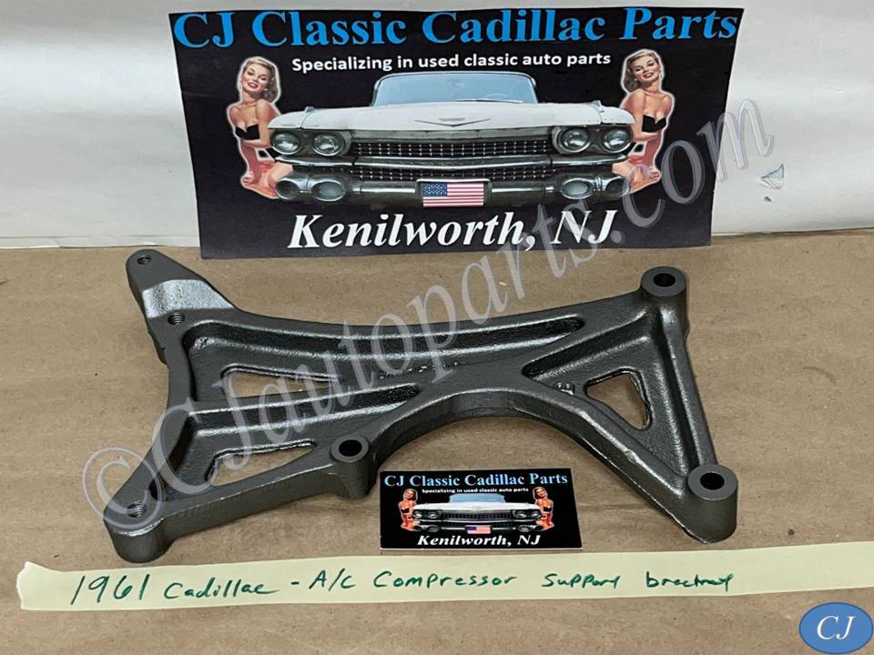OEM 1961 Cadillac Deville Eldorado Fleetwood FRONT A/C COMPRESSOR SUPPORT MOUNTING BRACKET #1475890
