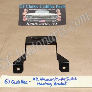 OEM 1965 1966 1967 1968 Cadillac Deville Fleetwood Eldorado Calais CLIMATE CONTROL A/C VACUUM MASTER SWITCH STEAMBOAT BRACKET