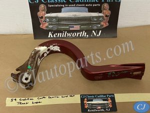 OEM 1959 1960 Cadillac Deville Eldorado Fleetwood REAR TRUNK DECK LID STRAP HINGE #4302243