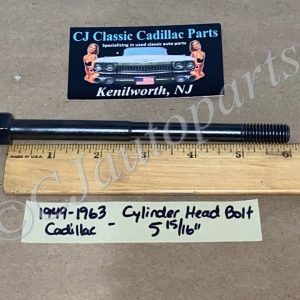 OEM 1949 1950 1951 1952 1953 1954 1955 1956 1957 1958 1959 1960 1961 1962 1963 Cadillac Deville Fleetwood Eldorado 331/365/390 Engine CYLINDER HEAD BOLT 5-15/16" #1451862