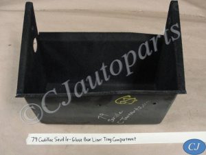 OEM 1976 1977 1978 1979 Cadillac Seville GLOVE BOX GLOVEBOX LINER TRAY COMPARTMENT 1606910/1607260