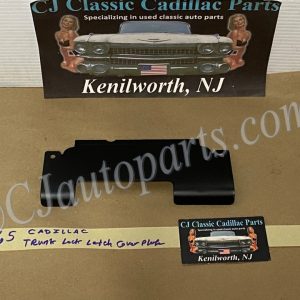 OEM 1965 1966 Cadillac Eldorado Deville Fleetwood Calais TRUNK LOCK LATCH COVER PLATE ACCESS PANEL