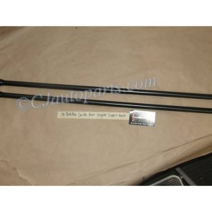 1974 1975 1976 Cadillac Deville Fleetwood Calais REAR ENGINE BAY COMPARTMENT SUPPORT ROD BRACE BRACKETS BAR