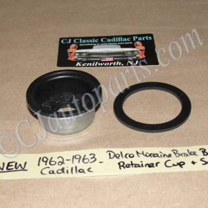 NEW 1962 1963 CADILLAC DEVILLE ELDORADO FLEETWOOD DELCO MORAINE BRAKE BOOSTER PISTON DIAPHRAGM RETAINER CUP and SEAL #5460929
