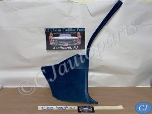 OEM 1971 1972 1973 1974 1975 1976 Cadillac Deville Eldorado Fleetwood Calais RIGHT PASSENGER SIDE LOWER KICK PANEL TRIM - BLUE #9826586