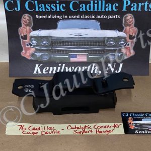 OEM 1975 1976 Cadillac Deville Calais Fleetwood EXHAUST CATALYTIC CONVERTER SUPPORT HANGER BRACKET #3633987