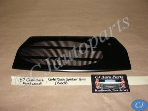 OEM 1967 1968 Cadillac Fleetwood Deville Calais CENTER DASH SPEAKER GRILL GRILLE TRIM COVER #1486822/#1493058