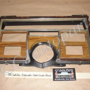 OEM 1979 1980 1981 1982 1983 1984 1985 Cadillac Eldorado DASH INSTRUMENT CLUSTER SPEEDOMETER WOODGRAIN BEZEL TRIM #1617588