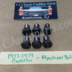 OEM 1977 1978 1979 Cadillac Deville Fleetwood 1977 1978 Eldorado 425 Engine FLYWHEEL TO CRANKSHAFT MOUNTING BOLTS ~ SET OF 6