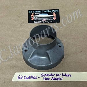 OEM 1962 Cadillac Deville Eldorado Fleetwood GENERATOR AIR INTAKE COOLING HOSE FLANGE PLATE ADAPTER #1477933