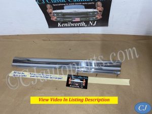 OEM 1967 Cadillac Deville Convertible RIGHT PASSENGER SIDE REAR INTERIOR DOOR QUARTER PANEL MOLDING
