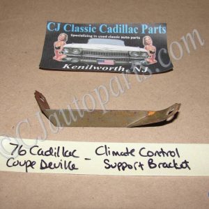 OEM 1974 1975 1976 Cadillac Deville Fleetwood Calais Eldorado 1977 1978 Eldorado A/C HEATER CLIMATE CONTROL HEAD SUPPORT BRACKET #1602977