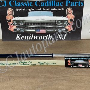 NEW 1965-1966 Cadillac Deville Eldorado Fleetwood Calais 429 ENGINE OIL DIPSTICK TUBE, 7/16" #1482940