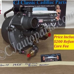 REBUILT FACTORY ORIGINAL 1955 Cadillac Bendix Hydrovac Power Brake Booster