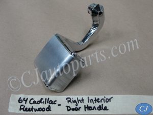 OEM 1963 1964 Cadillac Deville Eldorado Fleetwood RIGHT PASSENGER SIDE INTERIOR DOOR HANDLE #4876622