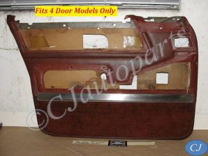 OEM 1965 1966 Cadillac Fleetwood Brougham Deville LEFT DRIVER SIDE FRONT DOOR PANEL TRIM