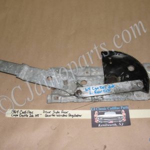OEM 1961 1962 1963 1964 CADILLAC DEVILLE & SERIES 62 2 DOOR LEFT DRIVER SIDE REAR QUARTER WINDOW REGULATOR #4309193