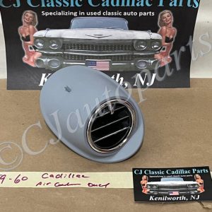 OEM 1959 1960 Cadillac Deville Eldorado Fleetwood DASH AIR CONDITIONER A/C HEATER OUTER AIR VENT DUCT #3512194