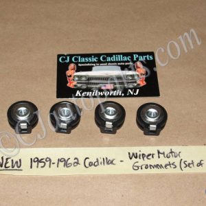 NEW 1959 1960 1961 1962 CADILLAC DEVILLE ELDORADO FLEETWOOD WIPER MOTOR MOUNTING GROMMETS INSULATORS (SET OF 4)