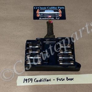 OEM 1959 1960 Cadillac Deville Eldorado Fleetwood UNDER DASH FUSE BOX PANEL