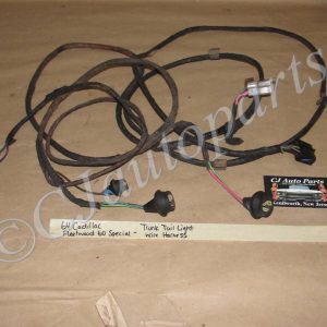 OEM 1964 Cadillac Deville Eldorado Fleetwood TRUNK TAIL LIGHT WIRE HARNESS PIGTAIL CONNECTOR