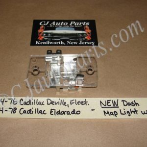 NEW 1974 1975 1976 CADILLAC DEVILLE FLEETWOOD 1974 1975 1976 1977 1978 ELDORADO DASH COURTESY MAP LIGHT