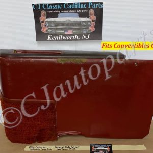 OEM 1965 1966 Cadillac Eldorado Deville Convertible RIGHT PASSENGER SIDE REAR LOWER DOOR PANEL ARM REST - RED
