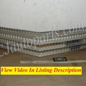 OEM 1970 Cadillac Eldorado FRONT UPPER GRILL WITH SCRIPT EMBLEM & 8.2 LITRE EMBLEM #3514942/#3633462/#3633462