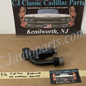 OEM 1968 1969 1970 Cadillac Eldorado REAR A/C COMPRESSOR MANIFOLD VALVE HOSE CONNECTOR #6550814