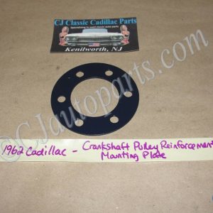 OEM 1958 1959 1960 1961 1962 Deville Eldorado Fleetwood CADILLAC 390 ENGINE CRANK CRANKSHAFT PULLEY REINFORCEMENT MOUNTING PLATE