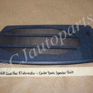 OEM 1967 1968 Cadillac Eldorado  CENTER DASH SPEAKER GRILL TRIM COVER #1486414