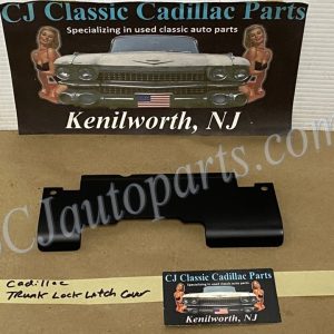 OEM 1963 1964 Cadillac Deville Eldorado Fleetwood TRUNK LOCK LATCH COVER PLATE ACCESS PANEL