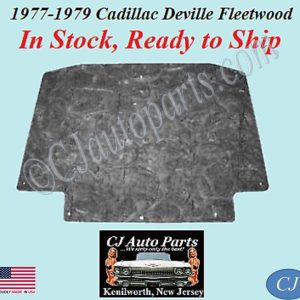NEW 1977 1978 1979 CADILLAC DEVILLE FLEETWOOD BROUGHAM HOOD INSULATION PAD