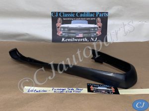 OEM 1964 Cadillac Deville Eldorado Fleetwood RIGHT PASSENGER SIDE RUBBER QUARTER PANEL TO REAR BUMPER END FILLERS #1481657
