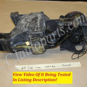 OEM 1959 1960 1961 1962 1963 1964 1975 Cadillac Fleetwood 75 Limo 1961 1962 1963 1964 Cadillac Deville Limo LEFT REAR HEAT HEATER CORE CONTROL BOX BLOWER UNIT