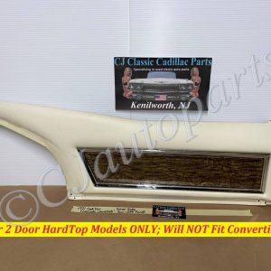 OEM 1971 1972 Cadillac Eldorado 2 Door HardTop LEFT DRIVER SIDE REAR UPPER DOOR PANEL TRIM