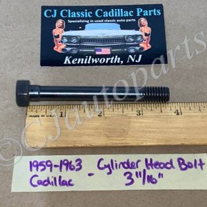 OEM 1959 1960 1961 1962 1963 Cadillac Deville Eldorado Fleetwood 390 Engine CYLINDER HEAD BOLT 3-11/16" #1463013