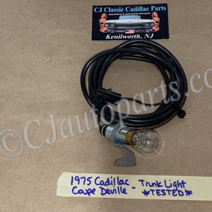 OEM 1972 1973 1974 1975 1976 Cadillac Deville Eldorado Fleetwood Calais DECK LID TRUNK LIGHT LAMP **TESTED** #9623100