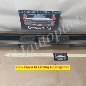 OEM 1971 1972 1973 Cadillac Deville Eldorado Fleetwood Calais RIGHT PASS SIDE DASH VENT INSERT CLOCK TRIM WOODGRAIN #1601585